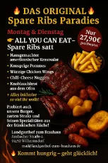 BBQ All You Can Eat-Angebot